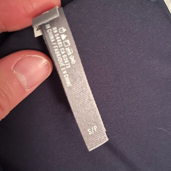 aerie navy & white polka dot bikini - Picture 3 of 5